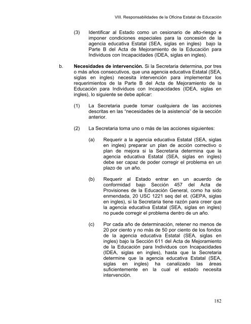 REGLAS DE EDUCACION ESPECIAL - USOE - Utah.gov