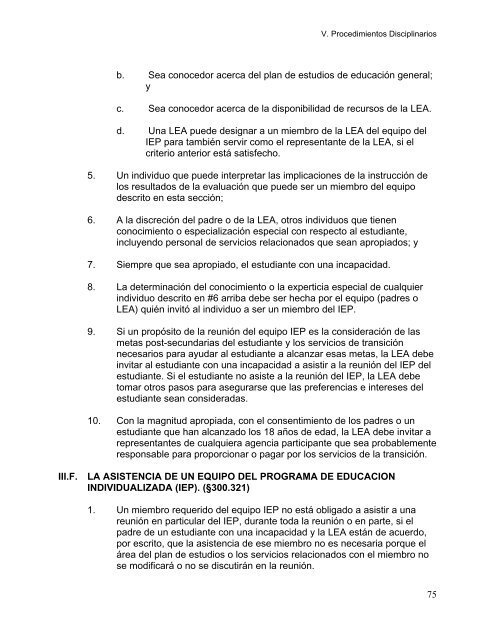 REGLAS DE EDUCACION ESPECIAL - USOE - Utah.gov