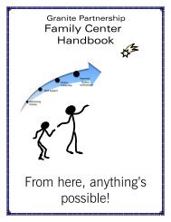 Utah Special Education Paraeducator Handbook Granite School