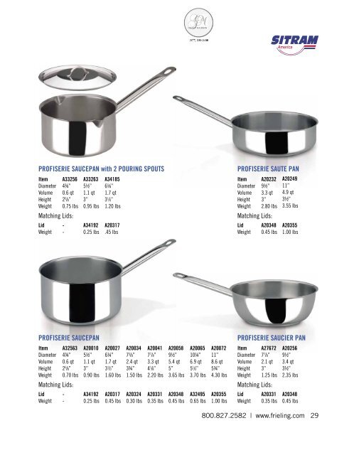 SITRAM COOKWARE - Grant Madison and Associates