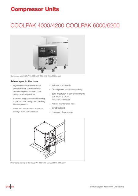 Cryopumps, Cryogenics - Granzow