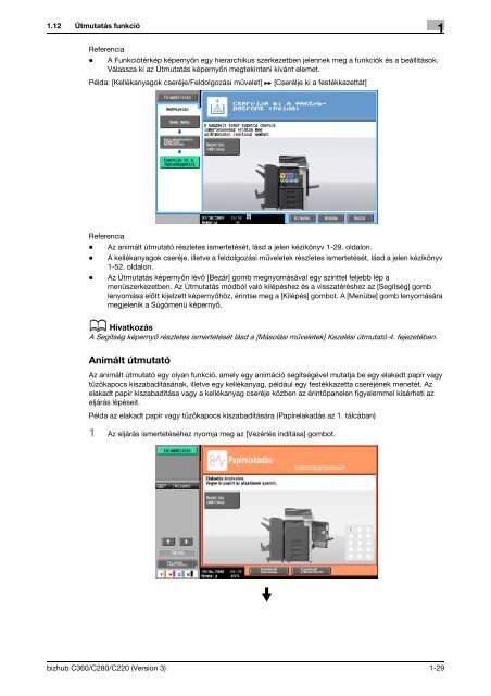 Konica Minolta Bizhub C220 Felhasználói kézikönyv