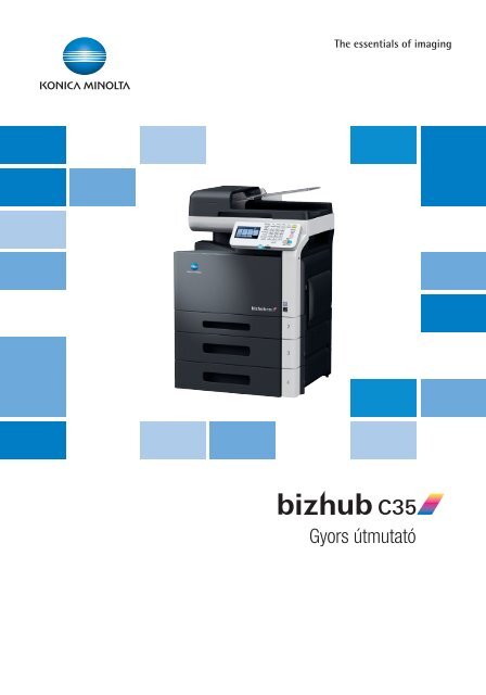 Konica Minolta Bizhub C35 Felhasználói kézikönyv