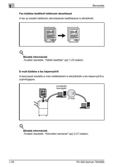 Konica Minolta Bizhub 600 Fax Kézikönyv - GRAPHAX.HU ...