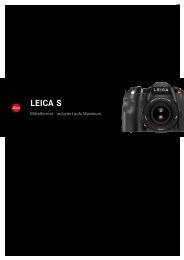 Leica S - GraphicArt AG