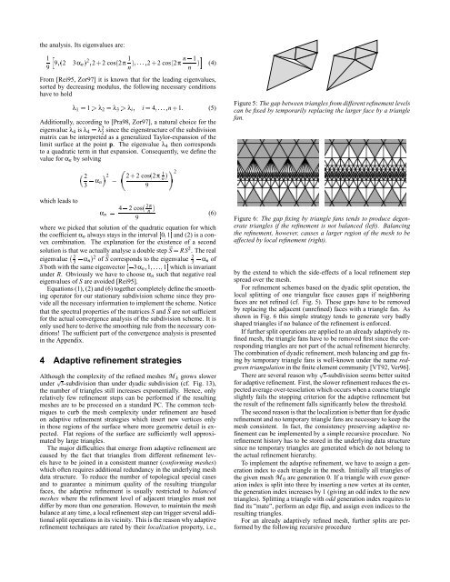 sqrt(3) subdivision - Computer Graphics Group at RWTH Aachen