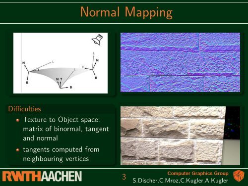 Slides - Computer Graphics and Multimedia - RWTH Aachen ...