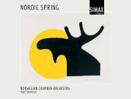 nordic spring - Grappa Musikkforlag