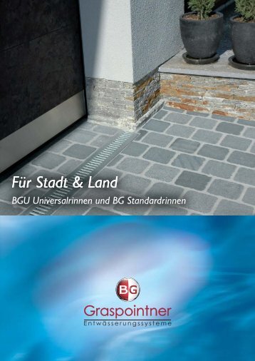 Die einfachsten Dinge - BG Graspointner GmbH & Co KG