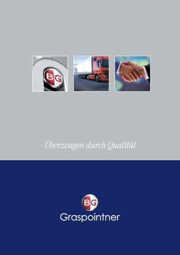 Imagebroschüre - BG Graspointner GmbH & Co KG