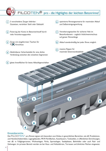 FILCOTEN pro Prospekt (3 MB) - BG Graspointner GmbH & Co KG