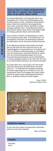 Das Programm als PDF - Museum für Kunsthandwerk