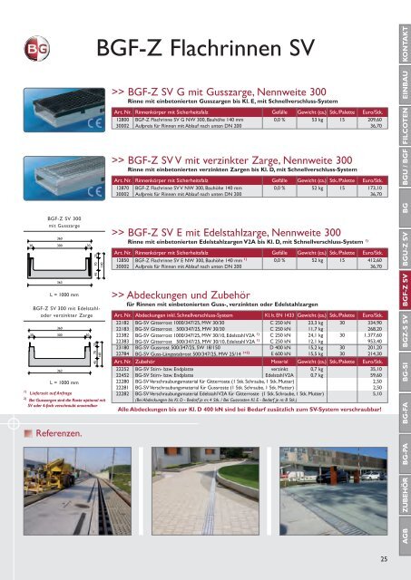 Preisliste 2012.indd - BG Graspointner GmbH & Co KG