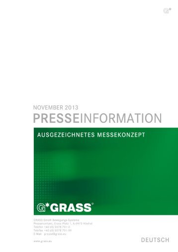 Pressetext - Grass