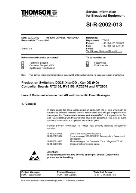 DD35XtenddLAN Issues.pdf - Grass Valley