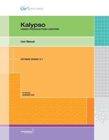 Kalypso Switcher-16.pdf - Grass Valley