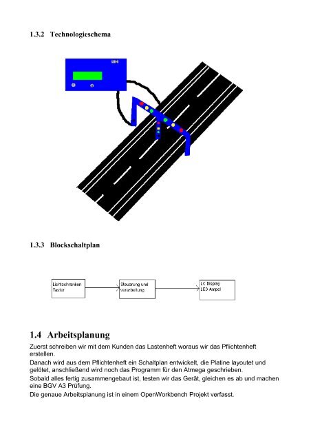 Rundenzähler und Ampel für eine Carrerabahn