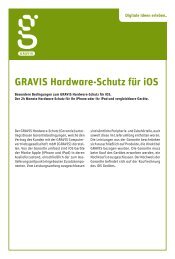 Garantie/Versicherungsbedingungen zum Hardware-Schutz - Gravis