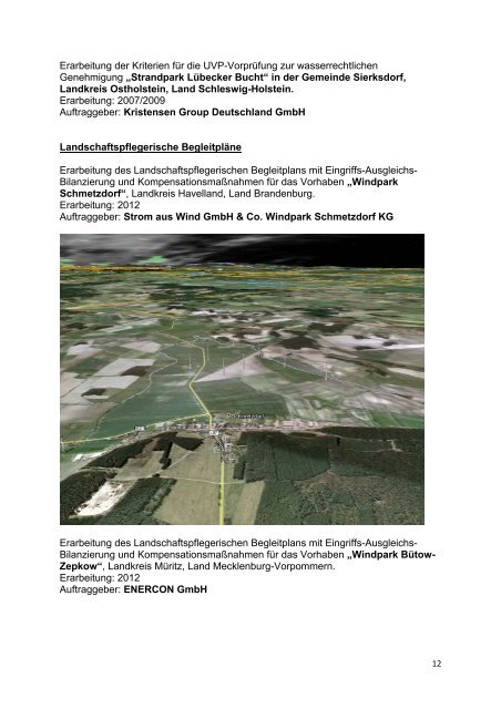 Refenrenzliste für Landschaftsplanung und ... - bsi-schoeneiche.de