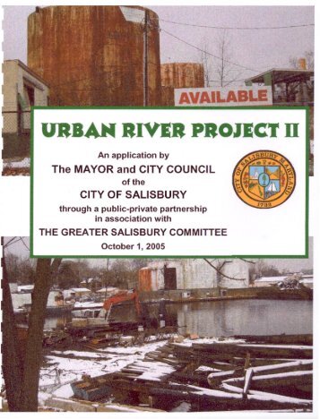 Urban River Priority Places Application, 2005 - Greater Salisbury ...