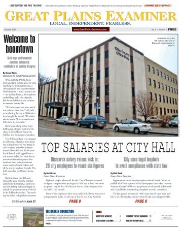 Vol.2 Issue1, January 2012 - Great Plains Examiner