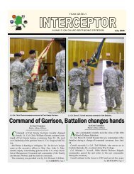 Command of Garrison, Battalion changes hands - Fort Greely - U.S. ...