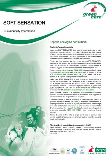 Scheda di sostenibilità - Green Care