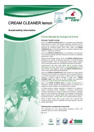 CREAM CLEANER lemon - Green Care