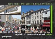 republic - 3 cornmarket street, oxford - Green & Partners