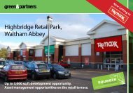 Highbridge Retail Park, Waltham Abbey - Green & Partners