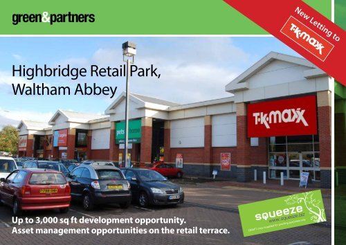 Highbridge Retail Park, Waltham Abbey - Green & Partners