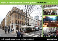 45/47 & 49 endell street, covent garden london wc2 - Green & Partners