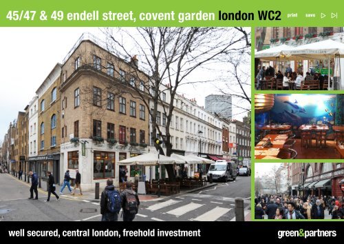 45/47 &amp; 49 endell street, covent garden london wc2 - Green &amp;  Partners