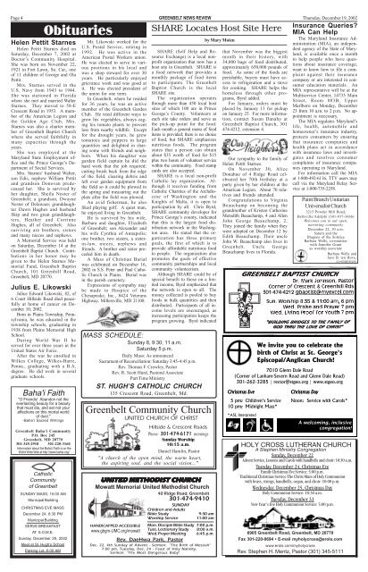 GNR 121902 print.pmd - Greenbelt News Review