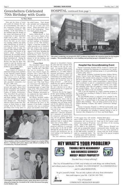 GNR 060707 print.indd - Greenbelt News Review