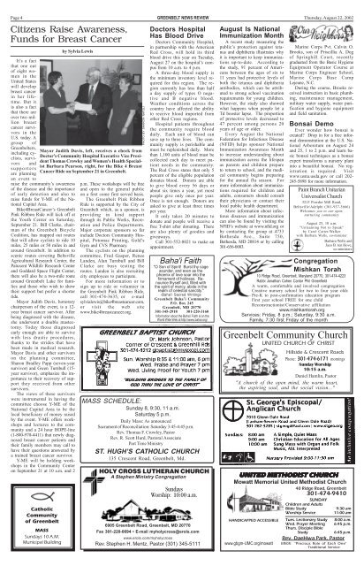 GNR 082202 print.pmd - Greenbelt News Review