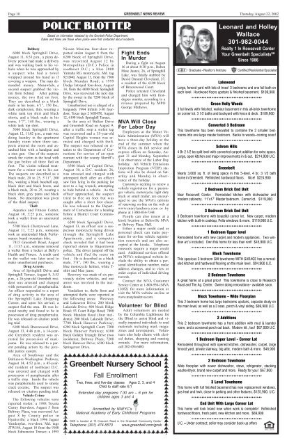 GNR 082202 print.pmd - Greenbelt News Review