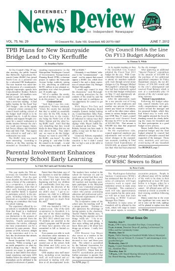 June 7 - Greenbelt News Review