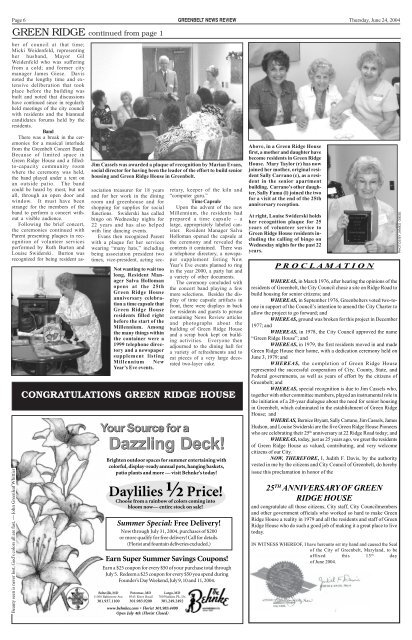 June 24 - Greenbelt News Review