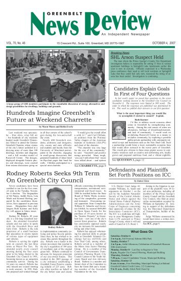 October 4 - Greenbelt News Review