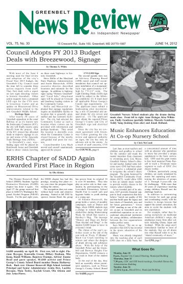 June 14 - Greenbelt News Review