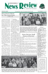 75th Anniversary Issue - Greenbelt News Review