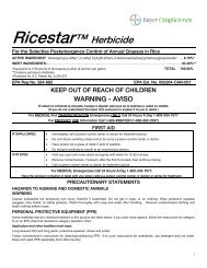 Ricestar? Herbicide - Greenbook.net