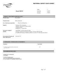 Royal MH 30 MSDS - Greenbook.net