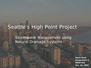 Seattle's High Point Project - Greendesignetc.net