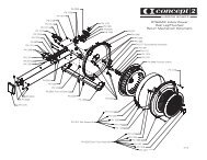 DYNAMIC Indoor Rower Rear Leg/Flywheel Return ... - Green Fit Co.