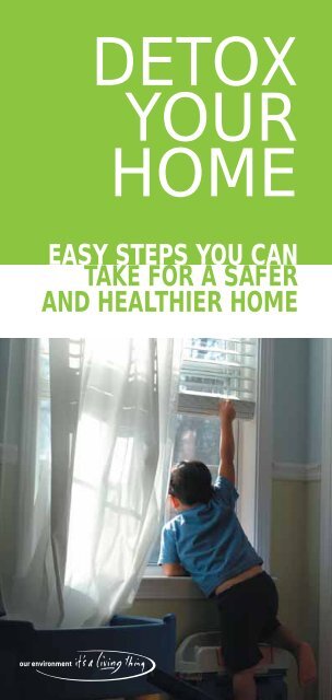 DETOX YOUR HOME - Safer Solutions