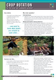 crop rotation - Australian City Farms & Community Gardens Network