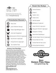 Ikon Sistem Peta Hijau - Green Map System