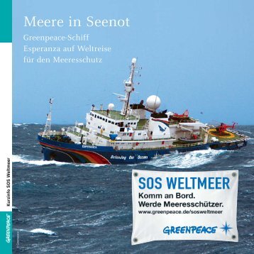 Meere in Seenot - Greenpeace-Gruppe Stuttgart